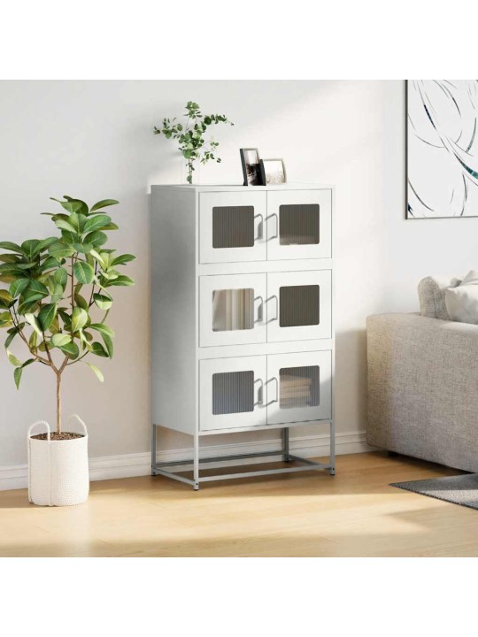 HIGHBOARD VALGE 68X39X123 CM TERAS