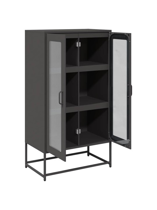 HIGHBOARD BLACK 68X39X123 CM TERAS