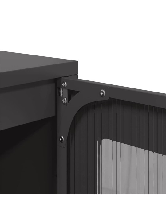 HIGHBOARD BLACK 68X39X123 CM TERAS