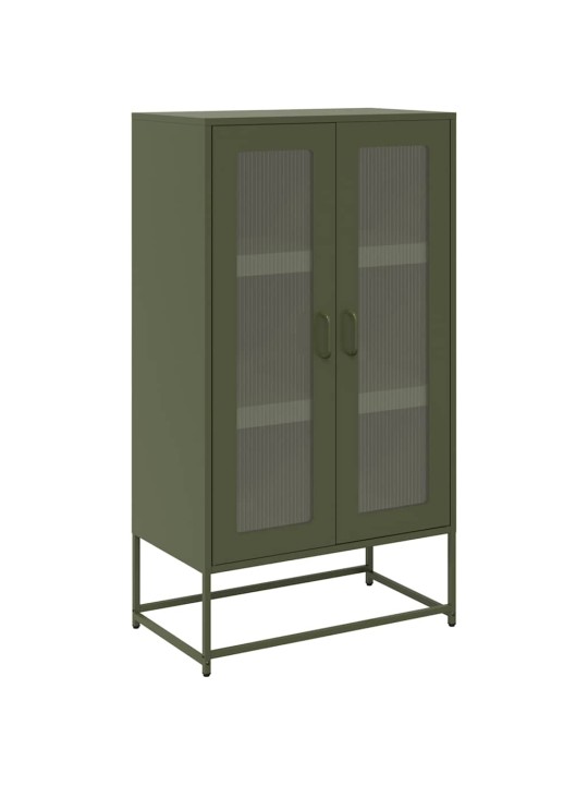 HIGHBOARD OLIVE GREEN 68X39X123 CM TERAS