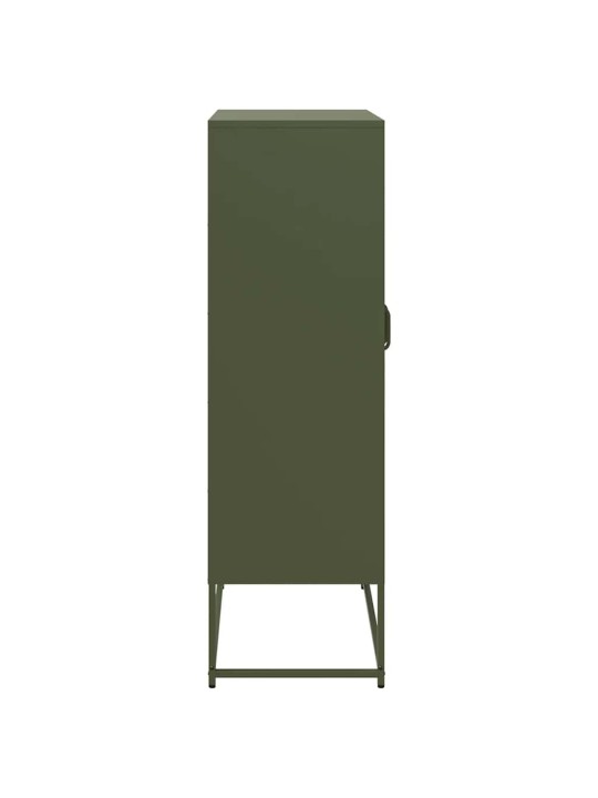 HIGHBOARD OLIVE GREEN 68X39X123 CM TERAS