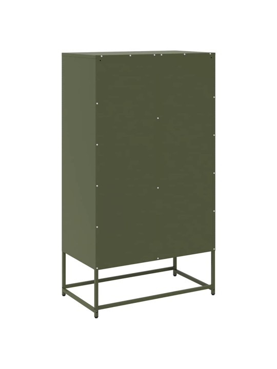 HIGHBOARD OLIVE GREEN 68X39X123 CM TERAS