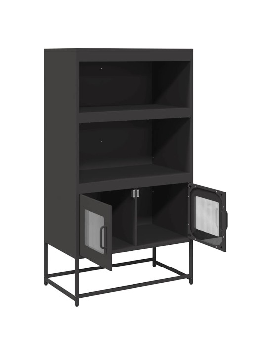 HIGHBOARD BLACK 68X39X123 CM TERAS