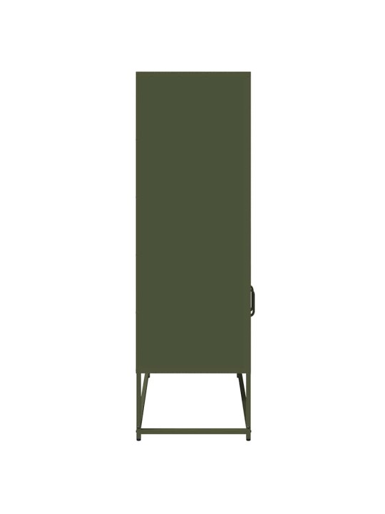 HIGHBOARD OLIVE GREEN 68X39X123 CM TERAS