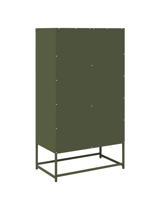 HIGHBOARD OLIVE GREEN 68X39X123 CM TERAS