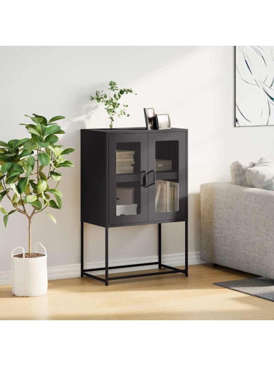 HIGHBOARD BLACK 68X39X107 CM TERAS