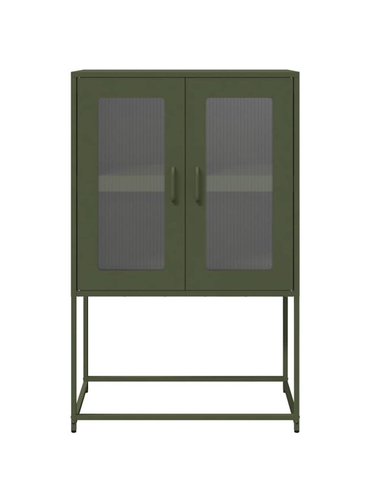HIGHBOARD OLIVE GREEN 68X39X107 CM TERAS