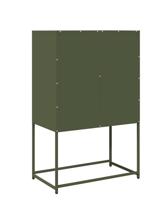 HIGHBOARD OLIVE GREEN 68X39X107 CM TERAS