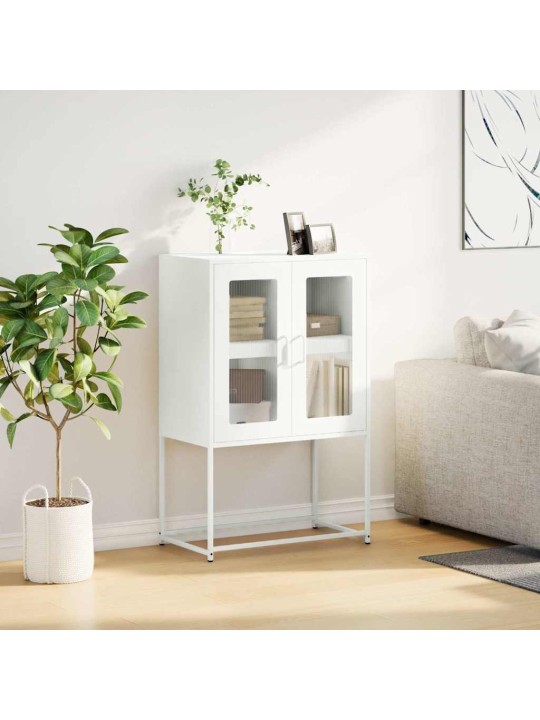 HIGHBOARD WHITE 68X39X107 CM TERAS
