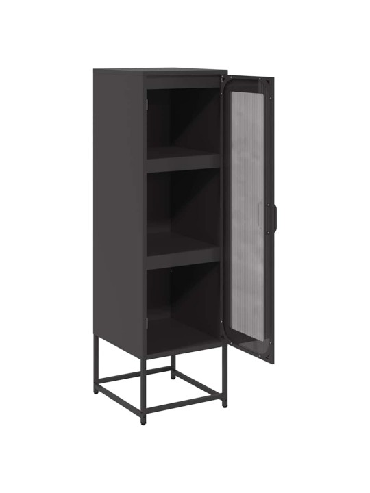 HIGHBOARD BLACK 36X39X123 CM KÜLMVALTSITUD TERAS