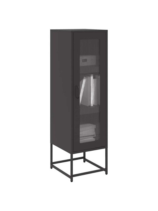 HIGHBOARD BLACK 36X39X123 CM KÜLMVALTSITUD TERAS