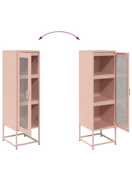 HIGHBOARD PINK 36X39X123 CM KÜLMVALTSITUD TERAS