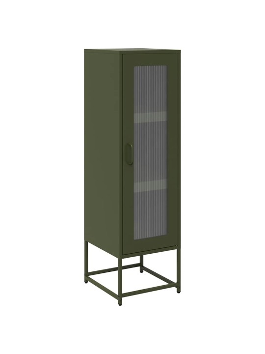 HIGHBOARD OLIVE GREEN 36X39X123 CM KÜLMVALTSITUD TERAS
