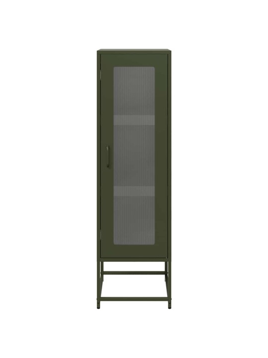 HIGHBOARD OLIVE GREEN 36X39X123 CM KÜLMVALTSITUD TERAS