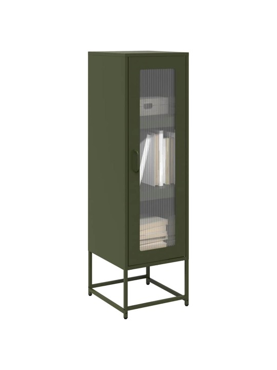 HIGHBOARD OLIVE GREEN 36X39X123 CM KÜLMVALTSITUD TERAS