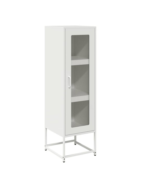 HIGHBOARD VALGE 36X39X123 CM KÜLMVALTSITUD TERAS