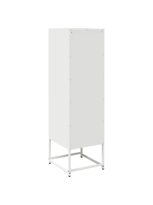HIGHBOARD VALGE 36X39X123 CM KÜLMVALTSITUD TERAS