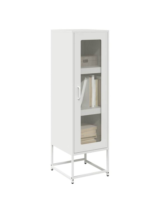HIGHBOARD VALGE 36X39X123 CM KÜLMVALTSITUD TERAS