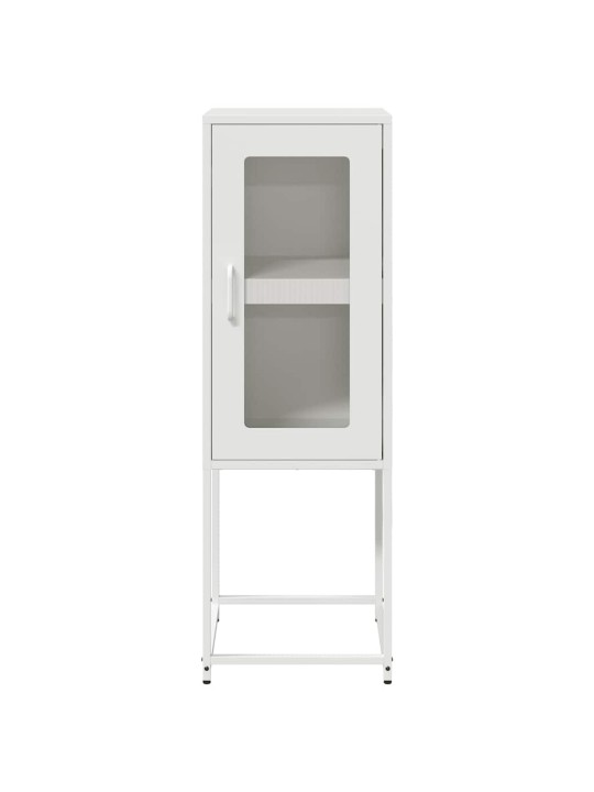 PUHVETKAPP VALGE 36X39X107 CM KÜLMVALTSITUD TERAS