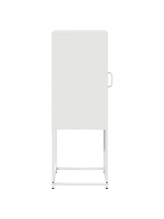 PUHVETKAPP VALGE 36X39X107 CM KÜLMVALTSITUD TERAS