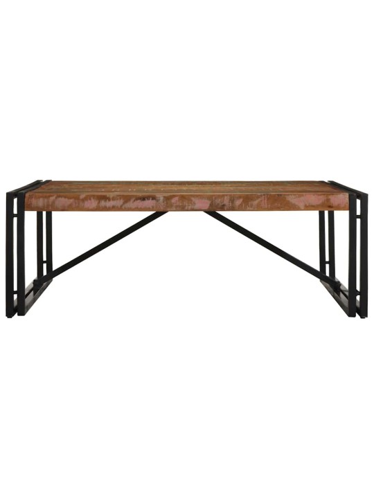 KOHVILAUD, MITMEVÄRVILINE, 100X100X35 CM, TAASTATUD PUIT