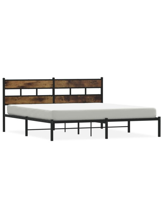 METALLIST VOODIRAAM ILMA MADRATSITA SUITSUTATUD TAMM 193X203 CM