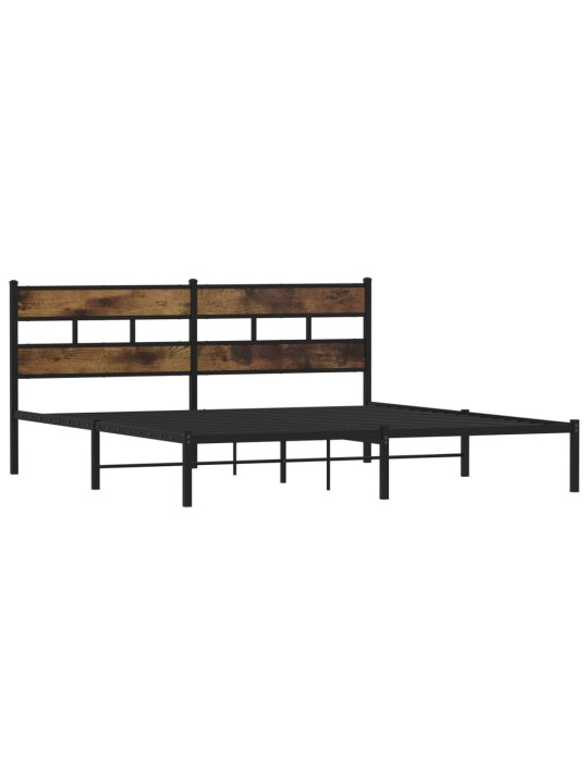 METALLIST VOODIRAAM ILMA MADRATSITA SUITSUTATUD TAMM 193X203 CM