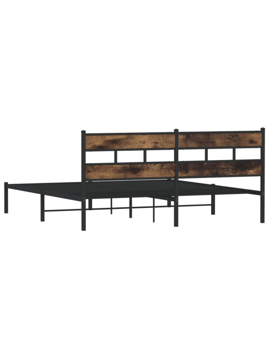 METALLIST VOODIRAAM ILMA MADRATSITA SUITSUTATUD TAMM 193X203 CM