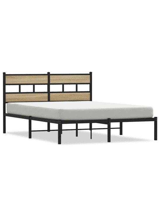 METALLIST VOODIRAAM ILMA MADRATSITA SONOMA TAMM 135X190 CM