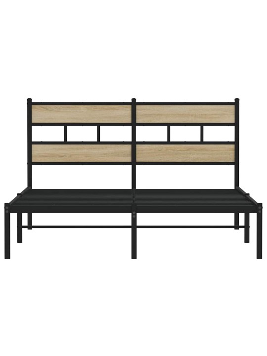 METALLIST VOODIRAAM ILMA MADRATSITA SONOMA TAMM 135X190 CM
