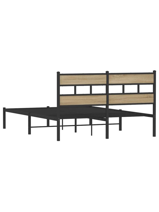 METALLIST VOODIRAAM ILMA MADRATSITA SONOMA TAMM 135X190 CM