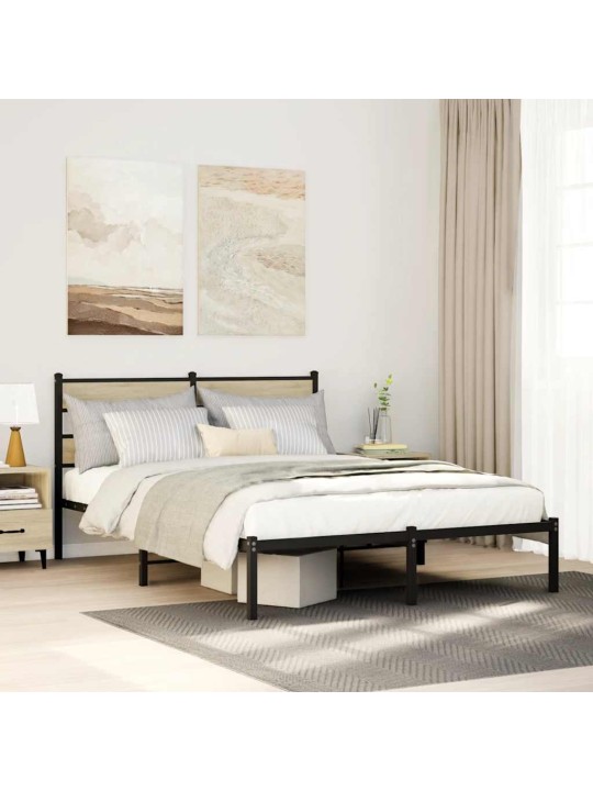 METALLIST VOODIRAAM ILMA MADRATSITA SONOMA TAMM 135X190 CM