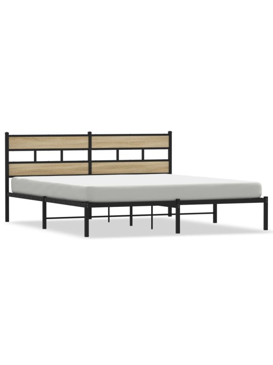 METALLIST VOODIRAAM ILMA MADRATSITA SONOMA TAMM 183X213 CM