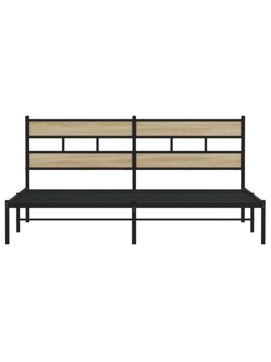 METALLIST VOODIRAAM ILMA MADRATSITA SONOMA TAMM 183X213 CM