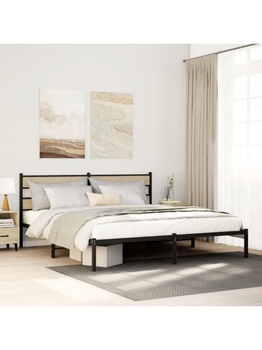 METALLIST VOODIRAAM ILMA MADRATSITA SONOMA TAMM 193X203 CM