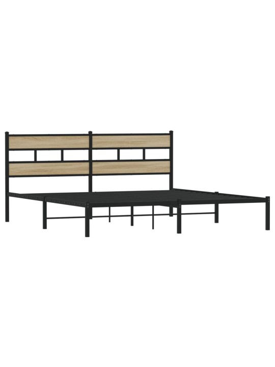 METALLIST VOODIRAAM ILMA MADRATSITA SONOMA TAMM 200X200 CM