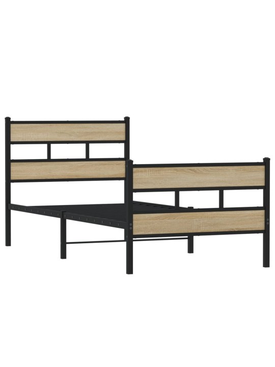 METALLIST VOODIRAAM ILMA MADRATSITA SONOMA TAMM 107X203 CM