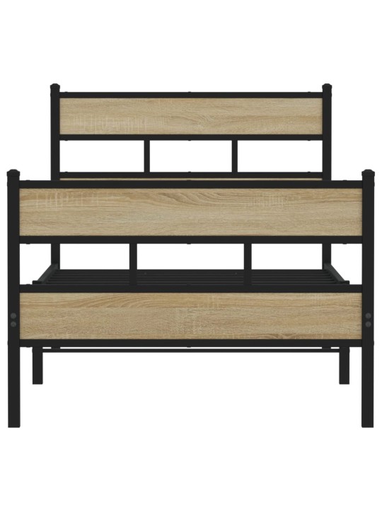 METALLIST VOODIRAAM ILMA MADRATSITA SONOMA TAMM 107X203 CM