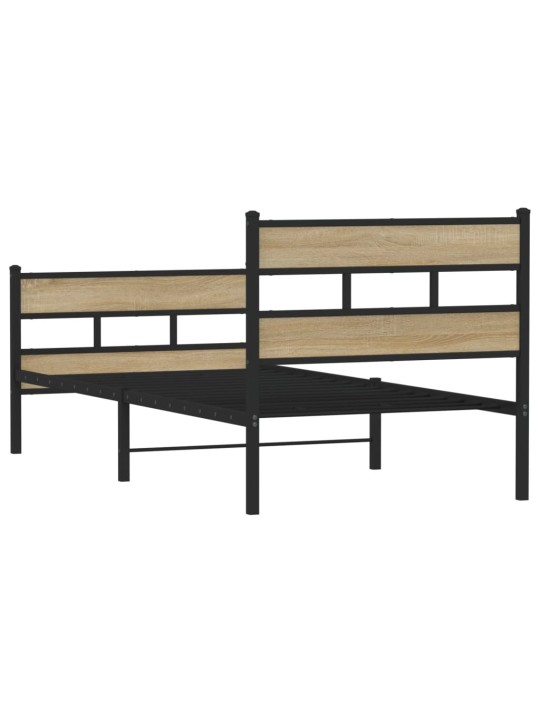 METALLIST VOODIRAAM ILMA MADRATSITA SONOMA TAMM 107X203 CM