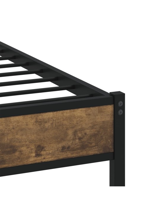 METALLIST VOODIRAAM ILMA MADRATSITA SUITSUTATUD TAMM 107X203 CM