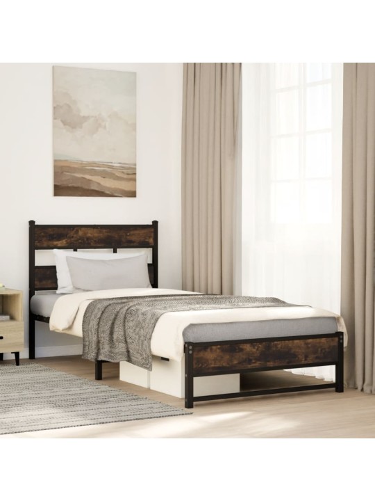 METALLIST VOODIRAAM ILMA MADRATSITA SUITSUTATUD TAMM 107X203 CM