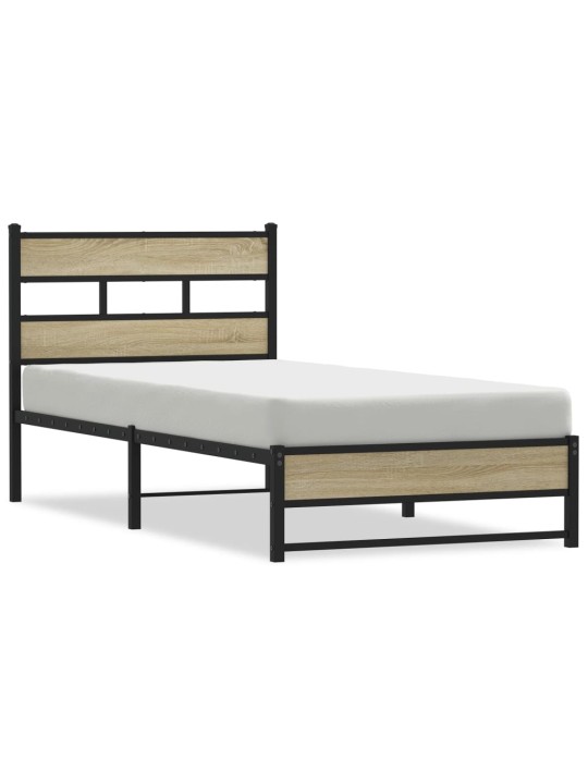 METALLIST VOODIRAAM ILMA MADRATSITA SONOMA TAMM 107X203 CM