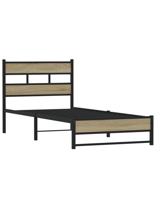 METALLIST VOODIRAAM ILMA MADRATSITA SONOMA TAMM 107X203 CM