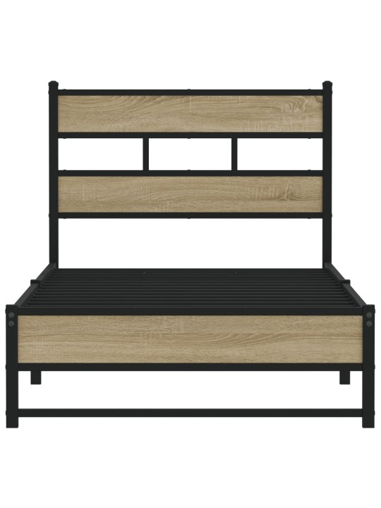 METALLIST VOODIRAAM ILMA MADRATSITA SONOMA TAMM 107X203 CM