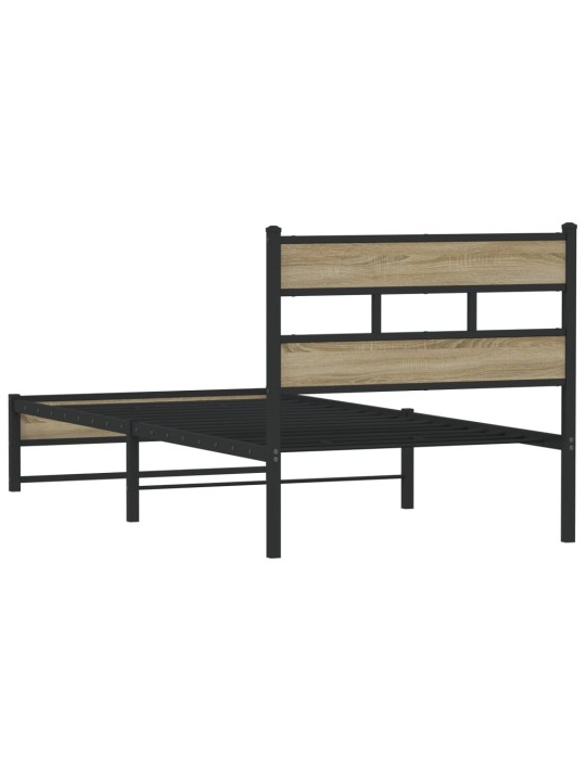 METALLIST VOODIRAAM ILMA MADRATSITA SONOMA TAMM 107X203 CM