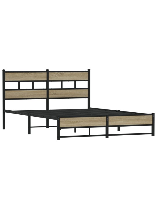 METALLIST VOODIRAAM ILMA MADRATSITA SONOMA TAMM 135X190 CM