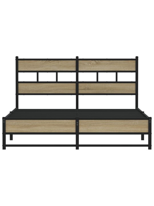 METALLIST VOODIRAAM ILMA MADRATSITA SONOMA TAMM 135X190 CM