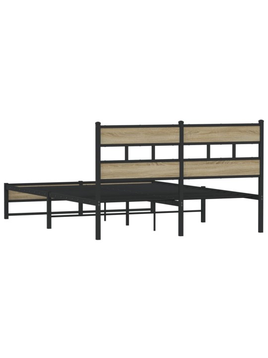 METALLIST VOODIRAAM ILMA MADRATSITA SONOMA TAMM 135X190 CM