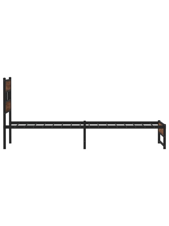 METALLIST VOODIRAAM ILMA MADRATSITA PRUUN TAMM 100X200 CM