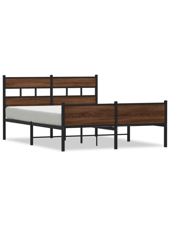 VOODIRAAM ILMA MADRATSITA PRUUN TAMM 140X190 CM TEHISPUIT